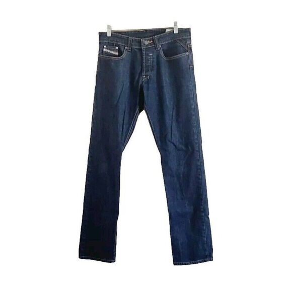 Deisel Design Industry Skinny Leg Blue Jeans Men's Size 32X32 Medium Wash - Picture 1 of 12